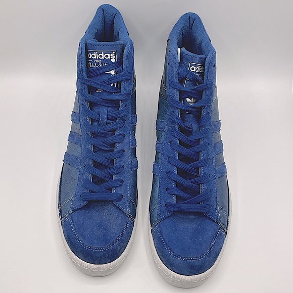 Adidas Jabbar Blueprint Hi Sneaker Shoe, Size 10.5 NEW - Picture 3 of 7